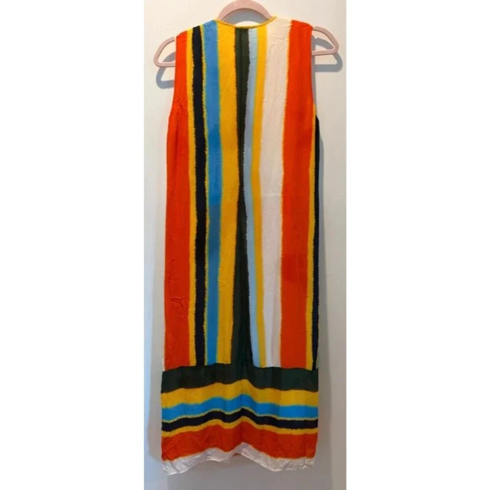 Tory Burch Bettina Silk Wrap Midi Dress